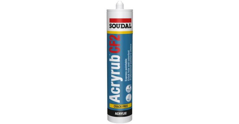 SOUDAL Acryrub CF2 310ML WIT