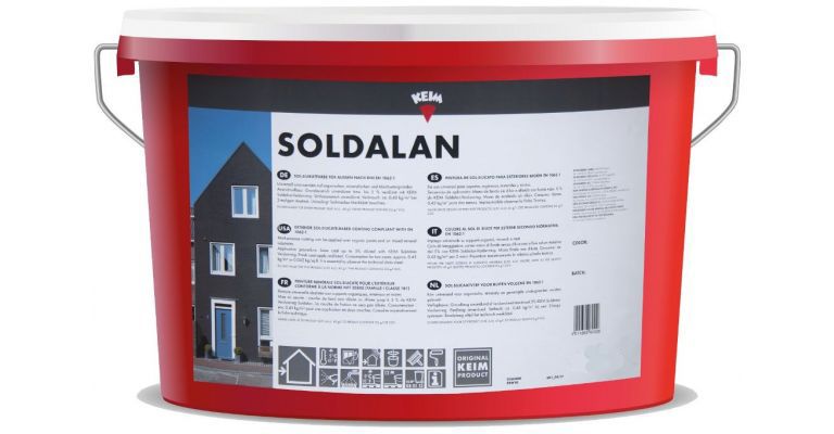 KEIM Soldalan - Kleur KEIM 9004s - 5kg